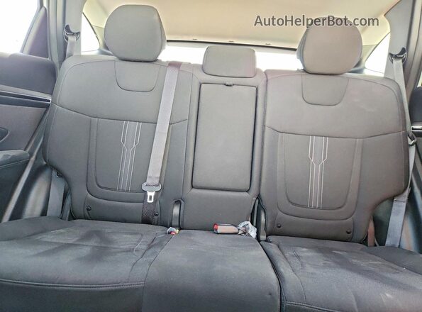 5NMJF3AE4NH064550 2022 HYUNDAI TUCSON White Հետևի նստատեղերի տեսք