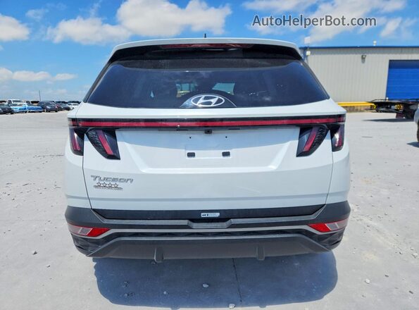 5NMJF3AE4NH064550 2022 HYUNDAI TUCSON White Հետևի տեսք