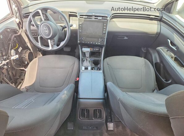 5NMJF3AE4NH064550 2022 HYUNDAI TUCSON White Առջևի վահանակի տեսք