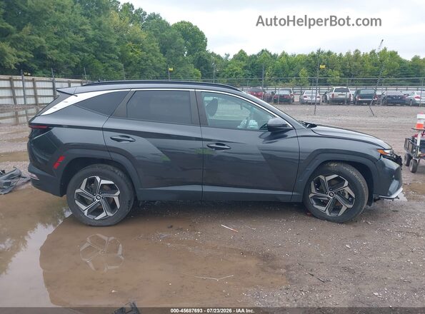 5NMJF3AE4NH145161 2022 HYUNDAI TUCSON Gray Սարքավորումների վահանակի տեսք