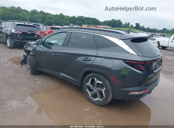 5NMJF3AE4NH145161 2022 HYUNDAI TUCSON Gray Հետևի ձախ