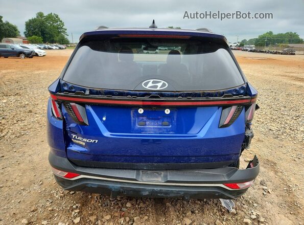 5NMJF3AE4PH241827 2023 HYUNDAI TUCSON Blue Widok z tyłu