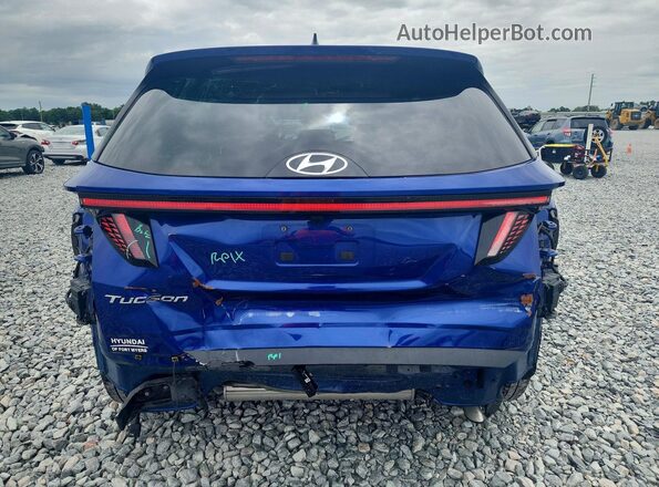 5NMJF3AE6PH189147 2023 HYUNDAI TUCSON Blue Вид ззаду