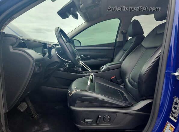 5NMJF3AE6PH189147 2023 HYUNDAI TUCSON Blue Вид салону спереду