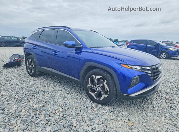 5NMJF3AE6PH189147 2023 HYUNDAI TUCSON Blue Передня права чверть
