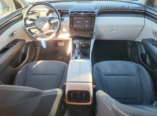 5NMJF3AE7NH048763 2022 HYUNDAI TUCSON Silver Dashboard view