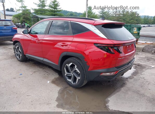 5NMJF3AE7NH083769 2022 HYUNDAI TUCSON Red Tył lewy