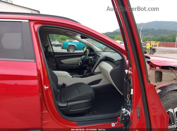 5NMJF3AE7NH083769 2022 HYUNDAI TUCSON Red Widok wnętrza z przodu