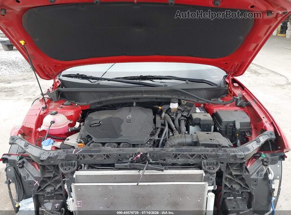 5NMJF3AE7NH083769 2022 HYUNDAI TUCSON Red Widok z tyłu