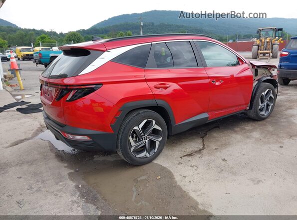 5NMJF3AE7NH083769 2022 HYUNDAI TUCSON Red Tył prawy