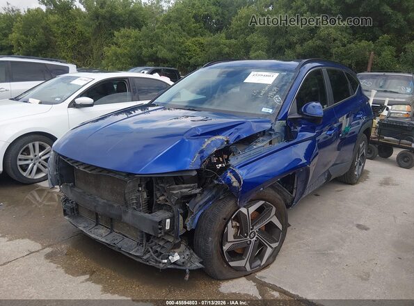 5NMJF3AE7PH179629 2023 HYUNDAI TUCSON Синий Передняя левая четверть