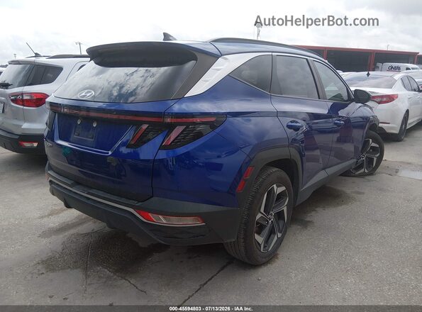 5NMJF3AE7PH179629 2023 HYUNDAI TUCSON Синий Задняя правая четверть