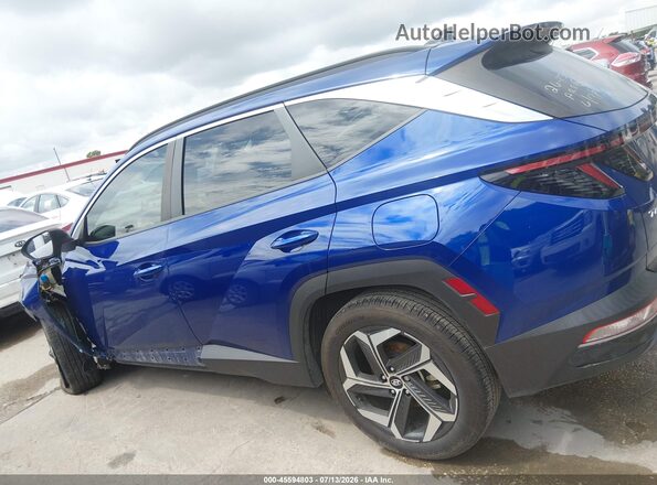 5NMJF3AE7PH179629 2023 HYUNDAI TUCSON Синий Панорамный вид салона 360°