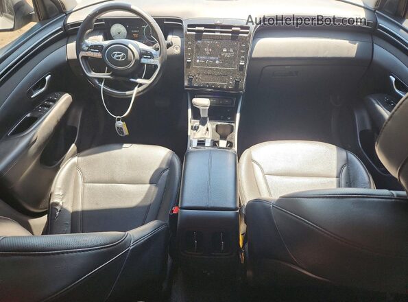 5NMJF3AE8PH184645 2023 HYUNDAI TUCSON Белый Вид панели приборов