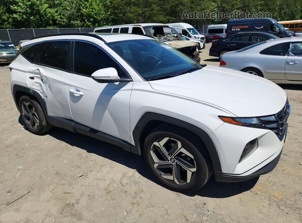 5NMJF3AE8PH184645 2023 HYUNDAI TUCSON Белый Передняя правая четверть