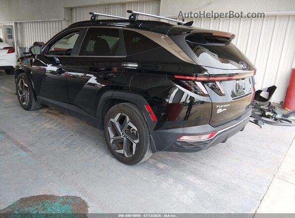 5NMJF3AE9NH052913 2022 HYUNDAI TUCSON Black Задня ліва чверть