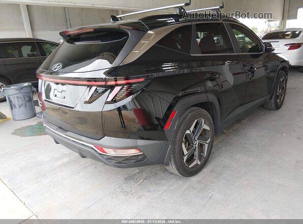 5NMJF3AE9NH052913 2022 HYUNDAI TUCSON Black Задня права чверть