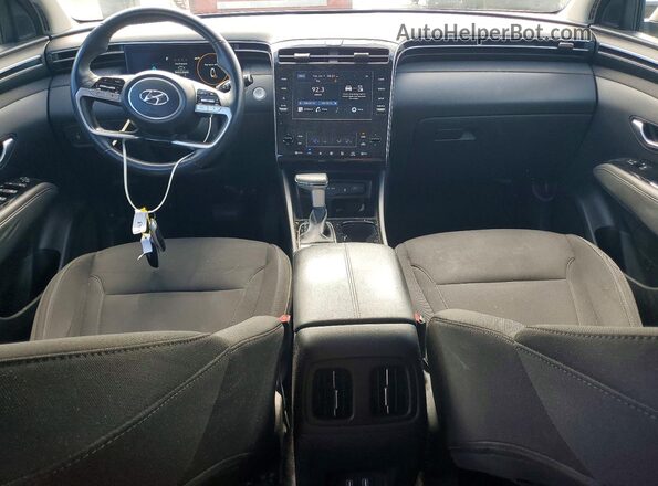 5NMJF3AE9NH101057 2022 HYUNDAI TUCSON Gray Вид панелі приладів