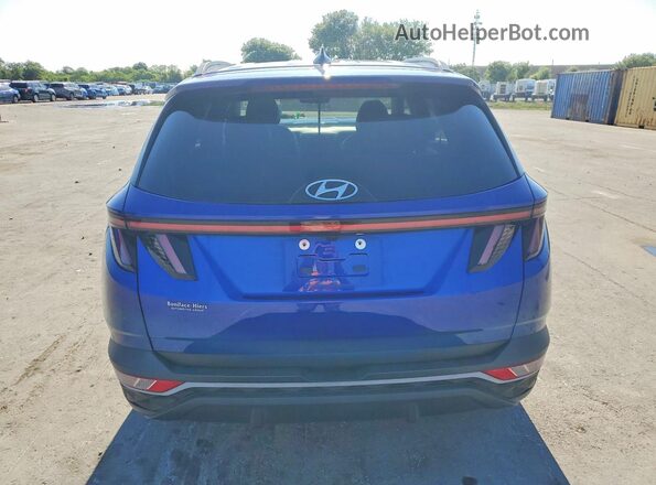 5NMJF3AE9PH190244 2023 HYUNDAI TUCSON Blue Widok z tyłu