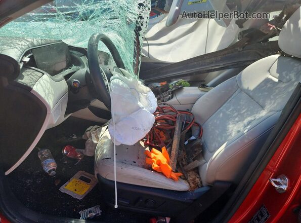 5NMJF3AE9PH205647 2023 HYUNDAI TUCSON Red Widok wnętrza z przodu