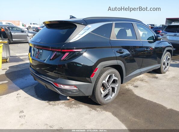 5NMJF3AEXNH001257 2022 HYUNDAI TUCSON Black Rear right