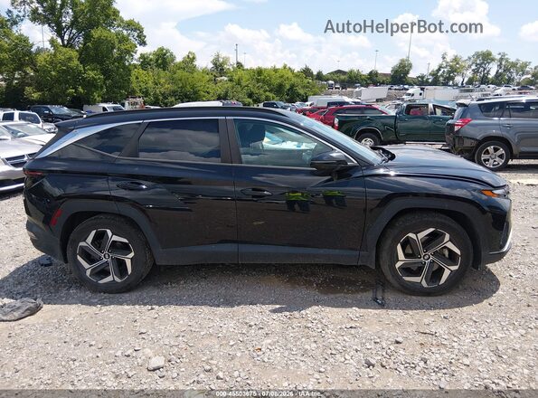 5NMJF3AEXNH111208 2022 HYUNDAI TUCSON Black Rear interior view