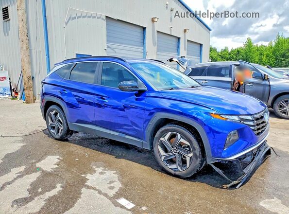 5NMJF3DE4RH356054 2024 HYUNDAI TUCSON Blue Front right