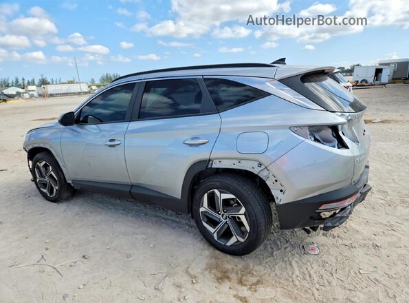 5NMJF3DE8RH433444 2024 HYUNDAI TUCSON Silver Trasero izquierdo