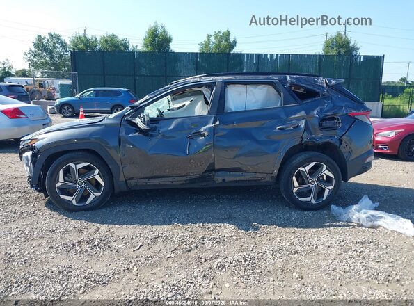 5NMJFCAE0NH099053 2022 HYUNDAI TUCSON Gray Vista interior trasera