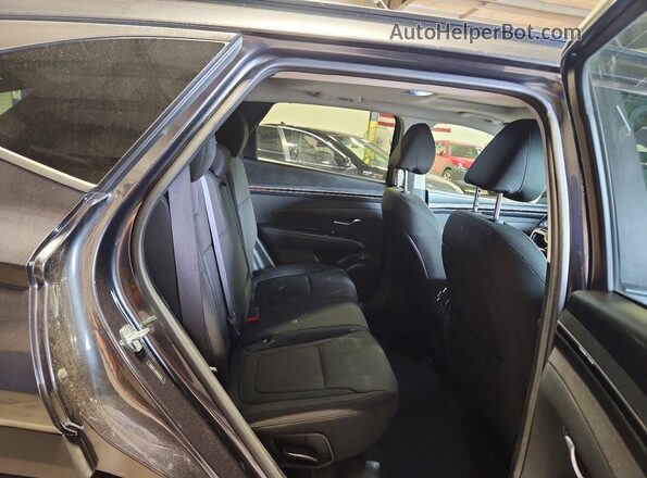 5NMJFCAE0NH129152 2022 HYUNDAI TUCSON Black Rear interior view