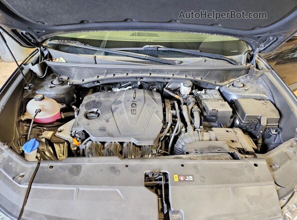 5NMJFCAE0NH129152 2022 HYUNDAI TUCSON Black Engine compartment view