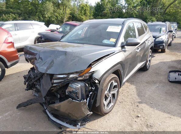 5NMJFCAE0PH233434 2023 HYUNDAI TUCSON Серый Передняя левая четверть