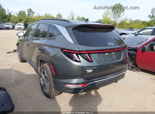 5NMJFCAE0PH233434 2023 HYUNDAI TUCSON Серый Задняя левая четверть