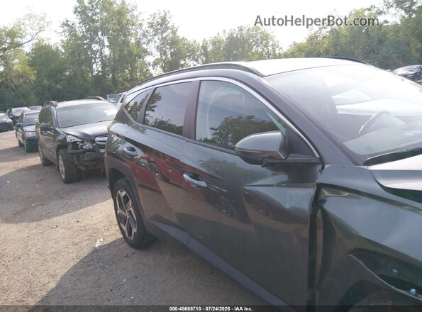 5NMJFCAE0PH233434 2023 HYUNDAI TUCSON Серый Вид задней части салона