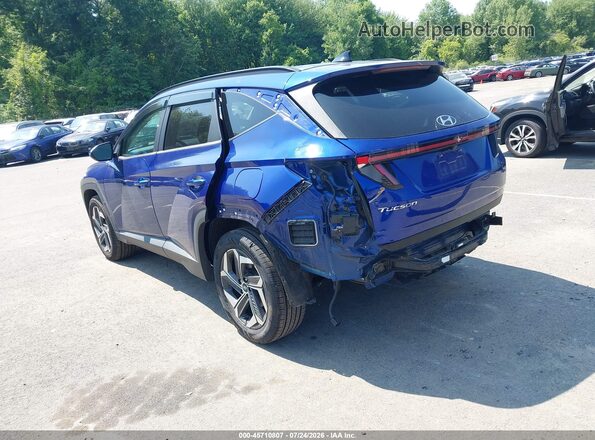 5NMJFCAE1NH002149 2022 HYUNDAI TUCSON Blue Հետևի ձախ