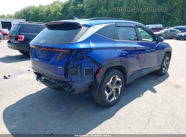 5NMJFCAE1NH002149 2022 HYUNDAI TUCSON Blue Հետևի աջ