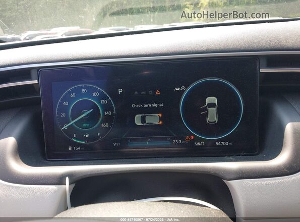 5NMJFCAE1NH002149 2022 HYUNDAI TUCSON Blue Հետևի նստատեղերի տեսք