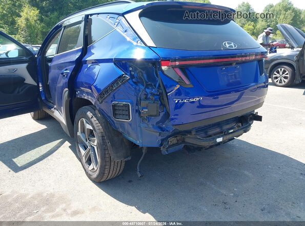 5NMJFCAE1NH002149 2022 HYUNDAI TUCSON Blue Դիմացի տեսք