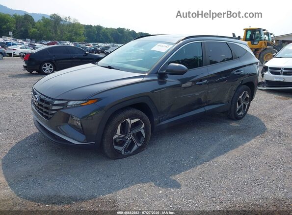 5NMJFCAE1NH016987 2022 HYUNDAI TUCSON Gray Передня ліва чверть