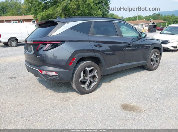 5NMJFCAE1NH016987 2022 HYUNDAI TUCSON Gray Задня права чверть