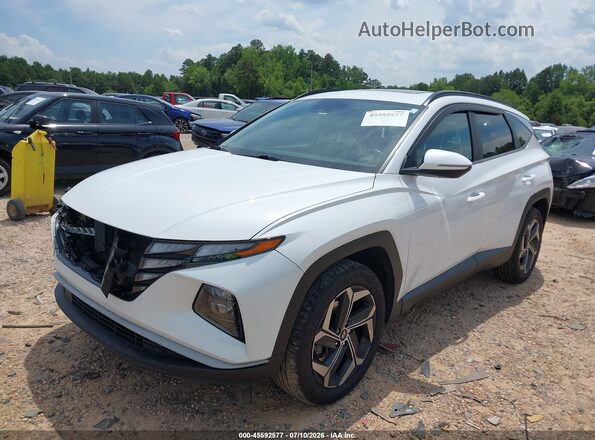5NMJFCAE1NH018819 2022 HYUNDAI TUCSON Белый Передняя левая четверть