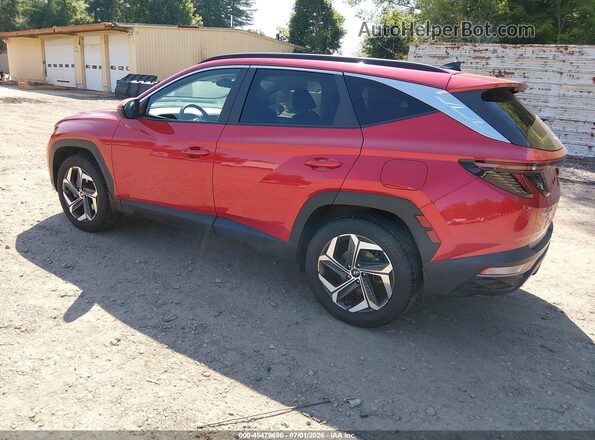 5NMJFCAE1NH133016 2022 HYUNDAI TUCSON Red უკანა მარცხენა