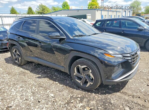 5NMJFCAE1NH156179 2022 HYUNDAI TUCSON Black Передня права чверть