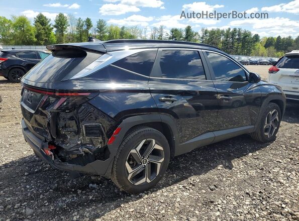 5NMJFCAE1NH156179 2022 HYUNDAI TUCSON Black Задня права чверть