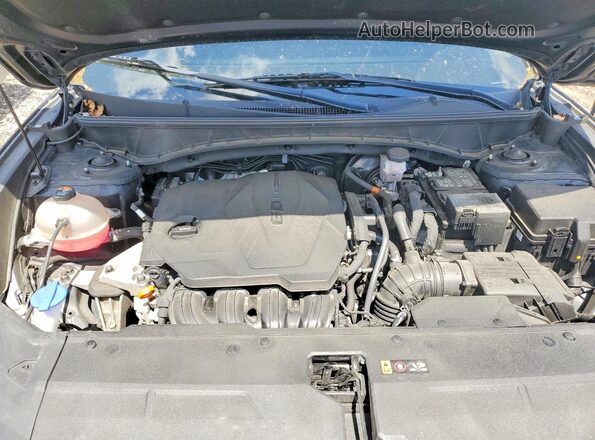 5NMJFCAE1NH156179 2022 HYUNDAI TUCSON Black Вид задньої частини салону