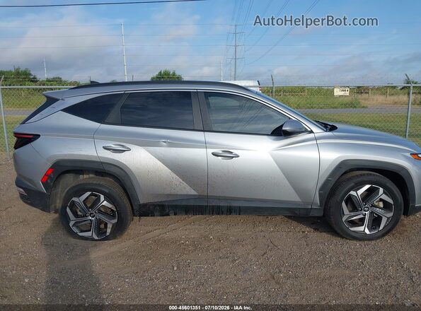 5NMJFCAE1PH267933 2023 HYUNDAI TUCSON Серебряный Панорамный вид салона 360°