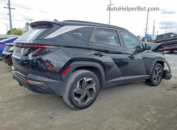 5NMJFCAE1PH268211 2023 HYUNDAI TUCSON Black უკანა მარჯვენა