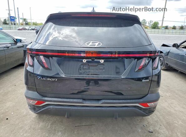 5NMJFCAE1PH268211 2023 HYUNDAI TUCSON Black უკანა ხედი