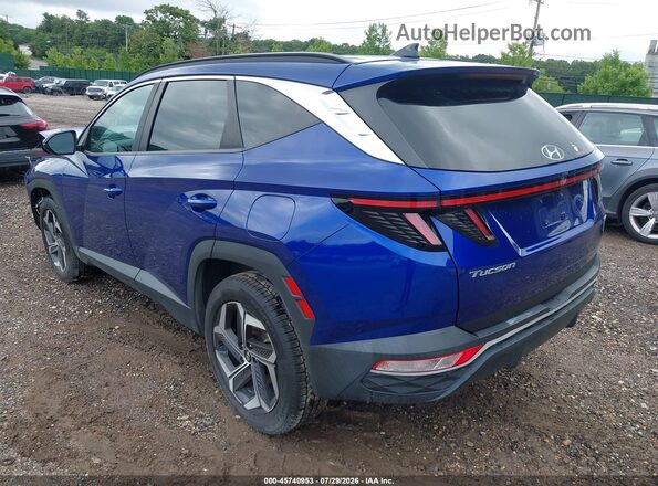 5NMJFCAE2NH040067 2022 HYUNDAI TUCSON Blue უკანა მარცხენა