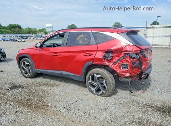 5NMJFCAE2PH174273 2023 HYUNDAI TUCSON Red Trasero izquierdo